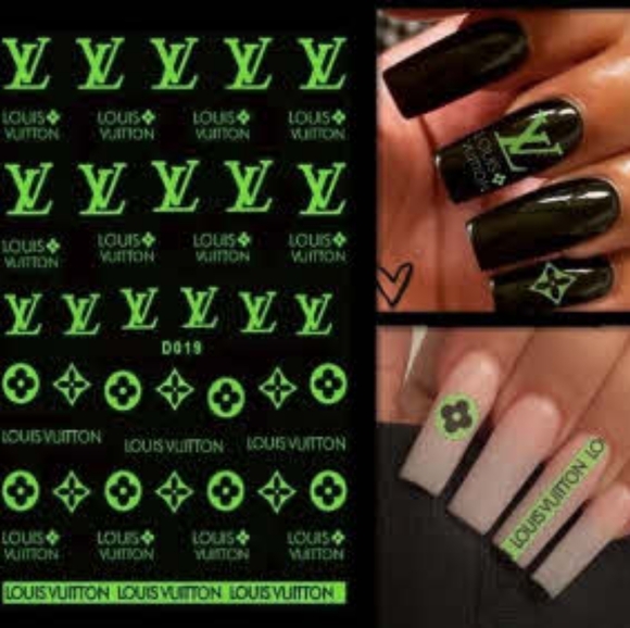 NWT Nail Art Design Decal Stickers N°54 GID! - Picture 11 of 11